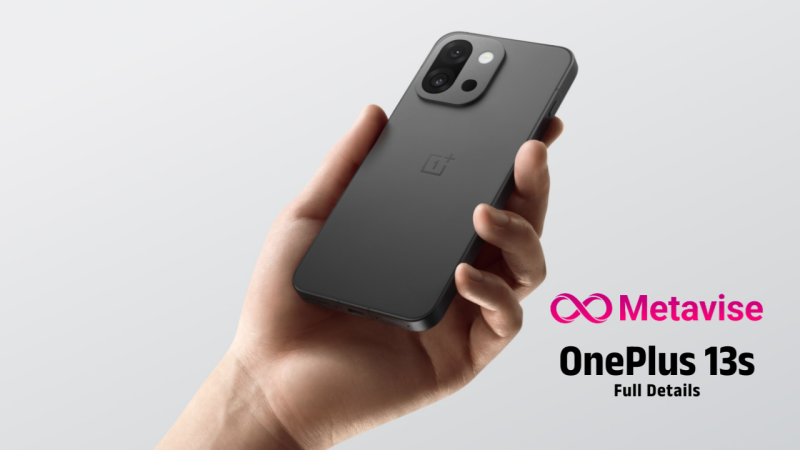 OnePlus 13s 5G Smartphone Know Price , Specifications and More..